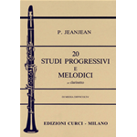 JEANJEAN 20 STUDI PROGRESSIVI E MELODICI DI MEDIA DIFFICOLTA PER CLARINETTO