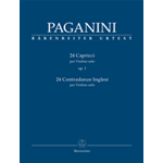 PAGANINI 24 CAPRICCI OP.1 PER VIOLINO SOLO