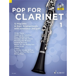 POP FOR CLARINET 12 PEZZI VOLUME 1 CON CD