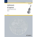 SERVAIS SIX CAPRICES OP.11 PER VIOLONCELLO