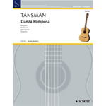 TANSMAN DANZA POMPOSA  PER CHITARRA