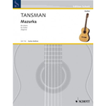 TANSMAN MAZURKA PER CHITARRA