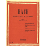 BACH INVENZIONI A TRE VOCI PIANO