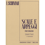 SCHININA SCALE E ARPEGGI PER VIOLINO VOLUME 1