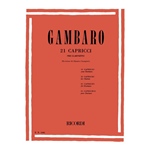 GAMBARO 21 CAPRICCI PER CLARINETTO