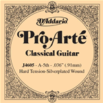 D'ADDARIO CORDA IN NYLON PER CHITARRA CLASSICA 5 LA TENSIONE HARD J4605