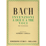 BACH INVENZIONI A DUE E TRE VOCI PER PIANOFORTE