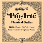 D'ADDARIO CORDA IN NYLON PER CHITARRA CLASSICA 6 MI TENSIONE  HARD J4606