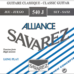 SAVAREZ ALLIANCE BLU CORDE PER CHITARRA CLASSICA 540J SET TENSIONE FORTE 