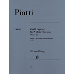 PIATTI 12 CAPRICCI OP.25 PER VIOLONCELLO