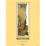 MASSENET MEDITATION PER VIOLINO E PIANOFORTE