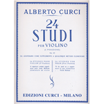 CURCI 24 STUDI ELEMENTARI IN PRIMA POSIZIONE OP. 23 PER VIOLINO