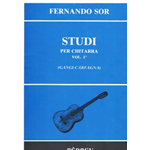 SOR FERDINANDO STUDI VOLUME 1 PER CHITARRA (GANGI-CARFAGNA)