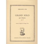 SOR GRAND SOLO OP.14 PER CHITARRA (CHIESA)