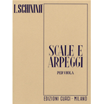 SCHININA SCALE E ARPEGGI OP 7 PER VIOLA