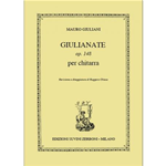 GIULIANI GIULIANATE  OP148 PER CHITARRA