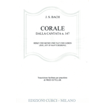 BACH CORALE DALLA CANTATA N.147 PER PIANOFORTE