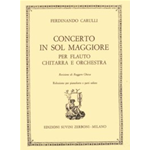 CARULLI CONCERTO IN SOL MAGGIORE PER FLAUTO  CHITARRA E PIANOFORTE