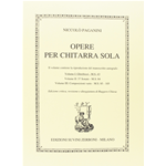 PAGANINI OPERE PER CHITARRA SOLA VOLUME I  GHIRIBIZZI - M.S.43