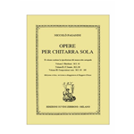 PAGANINI OPERE PER CHITARRA SOLA VOLUME II 37 SONATE