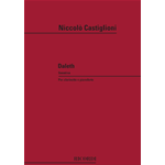 CASTIGLIONI DALETH SONATINA PER CLARINETTO E PIANOFORTE