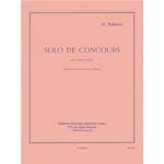 RABAUD SOLO DE CONCOURS PER CLARINETTO E PIANOFORTE