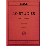 ROSE 40 STUDIES VOLUME 2 PER CLARINETTO