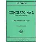 SPOHR CONCERTO N. 2 PER CLARINETTO E PIANOFORTE