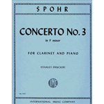 SPOHR CONCERTO N. 3 PER CLARINETTO E PIANOFORTE