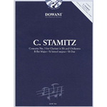 STAMITZ CONCERTO PER CLARINETTO E PIANOFORTE  N.3 IN SI BEMOLLE MAGGIORE CON CD