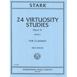 STARK 24  STUDI DI VIRTUOSISMO OP. 51 VOLUME 1 PER CLARINETTO