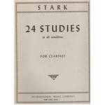 STARK 24 STUDIES PER CLARINETTO OP.49