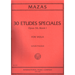 MAZAS 30 ETUDES SPECIALI OP.36 VOLUME 1 PER VIOLINO