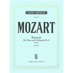 MOZART CONCERTO N.4 IN MIB KV 495 PER CORNO E PIANOFORTE