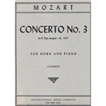 MOZART CONCERTO N.3 IN MI BEMOLLE MAGGIORE K.447 PER CORNO E PIANOFORTE 