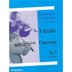 KUCHLER CONCERTINO OP.11 PER VIOLINO E PIANOFORTE