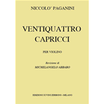 PAGANINI 24 CAPRICCI PER VIOLINO REVISIONE DI ABBADO