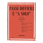 FANTINI PASSI DIFFICILI E " A SOLO " DA OPERE LIRICHE ITALIANE PER VIOLINO VOLUME 4