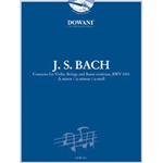 BACH CONCERTO IN LA MINORE PER VIOLINO E PIANOFORTE BWV 1041 CON CD