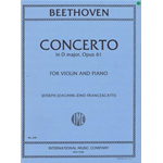 BEETHOVEN CONCERTO IN RE MAGGIORE OP61 PER VIOLINO E PIANOFORTE