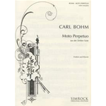 BOHM MOTO PERPETUO DALLA SUITE N.6 PER VIOLINO E PIANOFORTE