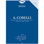 CORELLI SONATA OP.5 N.9 IN LA MAGGIORE PER VIOLINO E PIANOFORTE CON CD