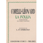 CORELLI LA FOLLIA VARIAZIONI PER VIOLINO E PIANOFORTE