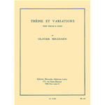 MESSIAEN THEME ET VARIATION PER VIOLINO E PIANOFORTE