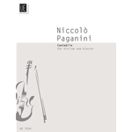 PAGANINI CANTABILE PER VIOLINO E PIANOFORTE