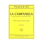 PAGANINI LA CAMPANELLA PER VIOLINO E PIANOFORTE (KREISLER)