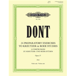 DONT 24 STUDI OP.37 PER VIOLINO   (SITT)