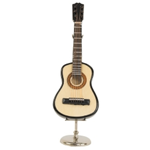 MINIATURA CHITARRA CLASSICA CON SUPPORTO E ASTUCCIO