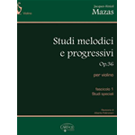 MAZAS STUDI MELODICI E PROGRESSIVI  SPECIALI OP 36 VOLUME 1