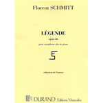 SCHMITT LEGENDE OP.66 PER SAX E PIANOFORTE